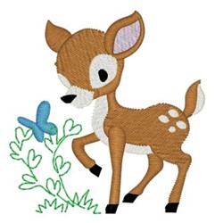 Deer Fawn Embroidery Designs, Machine Embroidery Designs at ...