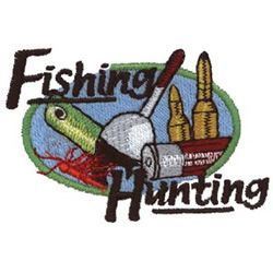 Fish Hunting Embroidery