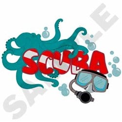  Scuba  Embroidery  Designs  Machine Embroidery  Designs  at 