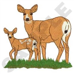 Doe & Fawn Embroidery Designs, Machine Embroidery Designs at ...