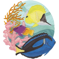 Saltwater Fish Embroidery Designs Machine Embroidery Designs at