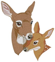 Doe & Fawn Embroidery Designs, Machine Embroidery Designs at ...
