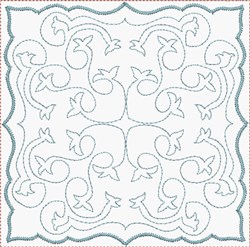 Flower Quilt Square Embroidery Designs, Machine Embroidery Designs at EmbroideryDesigns.com