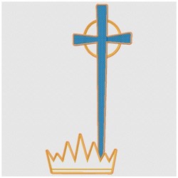 Cross  crown embroidery designs machine embroidery designs at