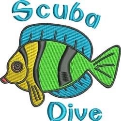  Scuba  Dive Embroidery  Designs  Machine Embroidery  Designs  