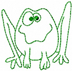 Download Frog Outline Embroidery Designs, Machine Embroidery ...