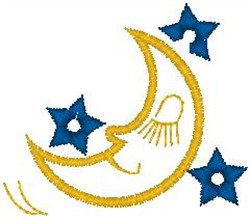 Sleeping moon embroidery designs machine embroidery designs at Sleeping moon embroidery designs machine embroidery designs at