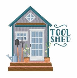 Tool Shed Embroidery Designs, Machine Embroidery Designs 