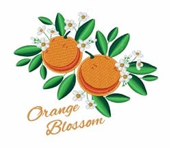 Orange Blossom Design 6