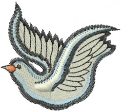 Flying dove embroidery designs machine embroidery designs at Flying dove embroidery designs machine embroidery designs at