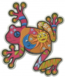 Download Peace Frog Embroidery Designs, Machine Embroidery Designs ...