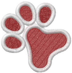 41+ Dog Paw Scribble Stitch Embroidery