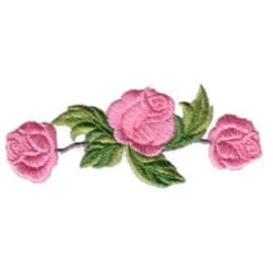rose embroidery