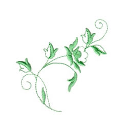 Best Rose Vine Embroidery