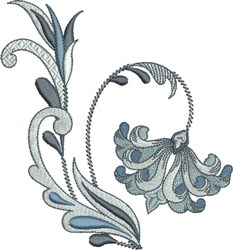 Fleur De Lis Floral Design 3