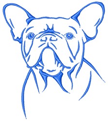 20+ French Bulldog Embroidery Designs