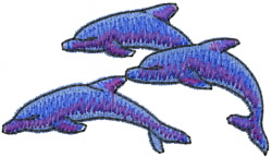 Jumping dolphins embroidery designs machine embroidery designs at Jumping dolphins embroidery designs machine embroidery designs at