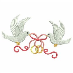 Hand Embroidery Dove Embroidery Design