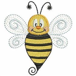 Cute Bumble Bee Embroidery Designs, Machine Embroidery ...