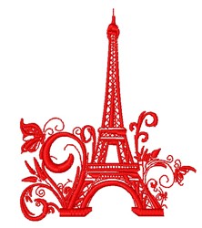 free embroidery designs to download eiffel tower