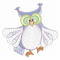 Download Rippled Baby Owl Embroidery Designs, Machine Embroidery ...
