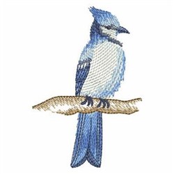 Watercolor Blue Jay Embroidery Designs, Machine Embroidery ...