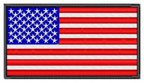 Stickdatei der amerikanischen Flagge