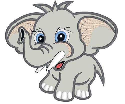 Baby Elephant Applique Embroidery Designs Free Machine Embroidery Designs At Embroiderydesigns Com,Simple Modern Small Church Stage Design