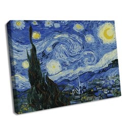 Painting by Numbers kit Starry Night KHO2857 | EmbroideryDesigns.com