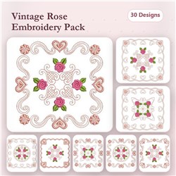 Brilliant Rose Quilt 3
