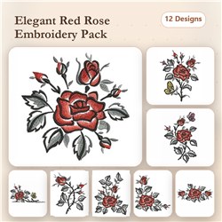 Brush Painting Roses