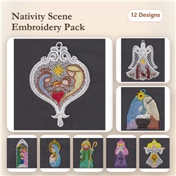 FSL Nativity Ornaments 3