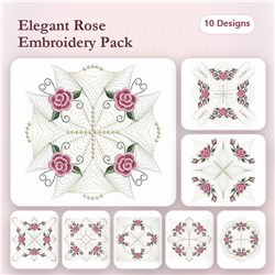 Pearl Roses Quilt 2