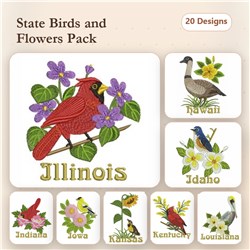 State Birds And Flowers 2
