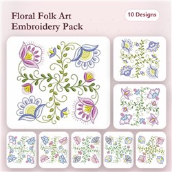 Vintage Jacobean Quilt 4