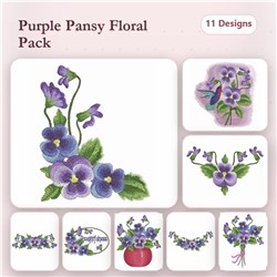 Watercolor Pansy