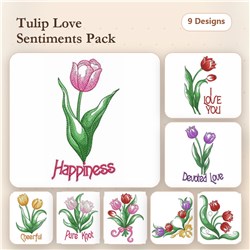 Watercolor Tulips 2