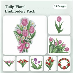 Watercolor Tulips