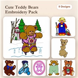 Comic Teddy Bears