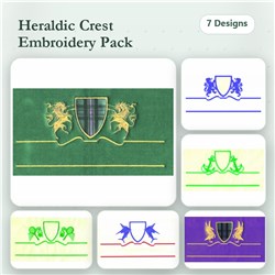 7 Large Crests - Horiz.