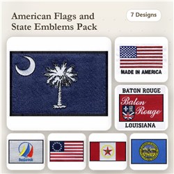 Flags Around The US
