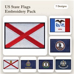 USA State Flags