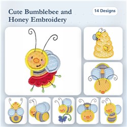 Busy Bees Applique