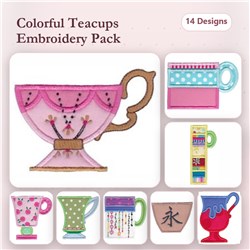 Cup Collection Applique