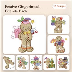 Gingerbreads Applique