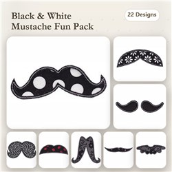 Moustache Applique