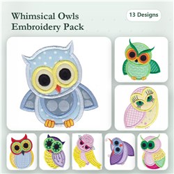 Owls Applique