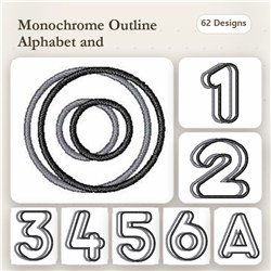 Double Line Font