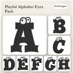 Google Eyes Font
