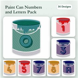 Paint Can Font